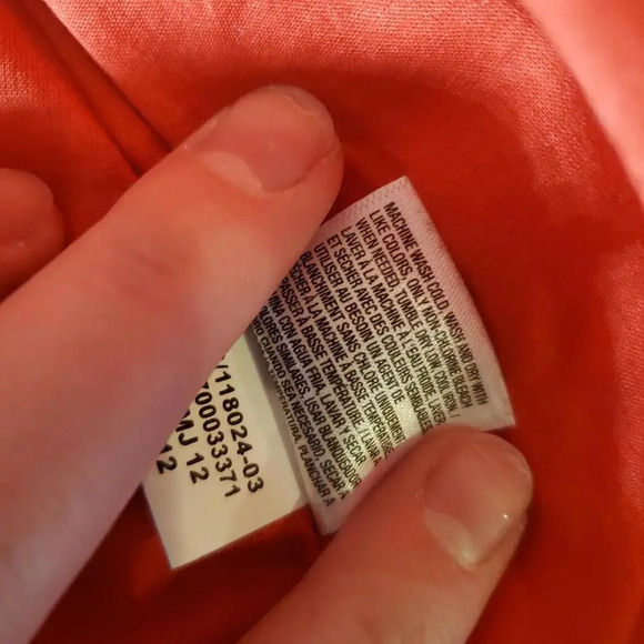 Old Navy Women's Red Embroidered Casual Cotton Skirt Size Large - Picture 12 of 15